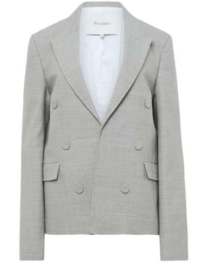 JW Anderson Double-Breasted Jacket - Gray