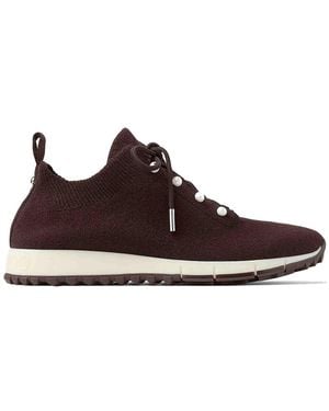 Jimmy Choo Cashmere Trainer - Brown