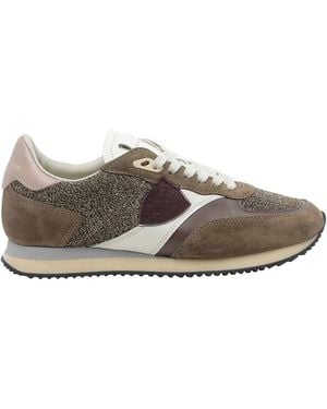 Philippe Model Blville Low Sneakers - Gray