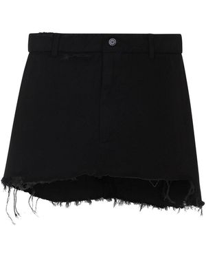 Balenciaga Tailored Mini Skirt - Black