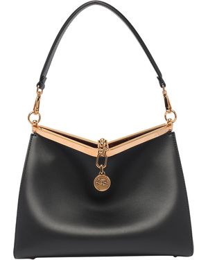Etro Medium Vela Bag - Black