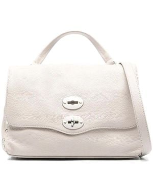 Zanellato Tumbled Leather Small Postina Daily - Natural