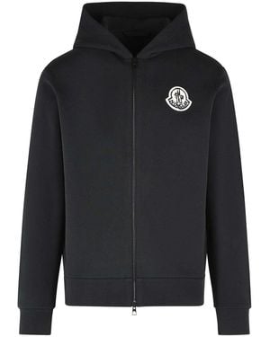 Moncler Cotton Sweatshirt - Black