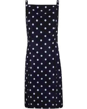 Patou Pencil Midi Dress - Blue