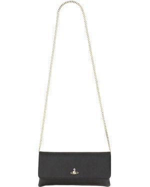 Vivienne Westwood Clutch Victoria - White