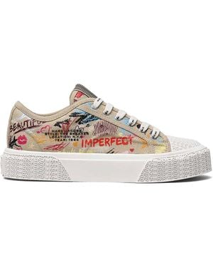 Marc Jacobs The Low Top Trainers - Multicolour
