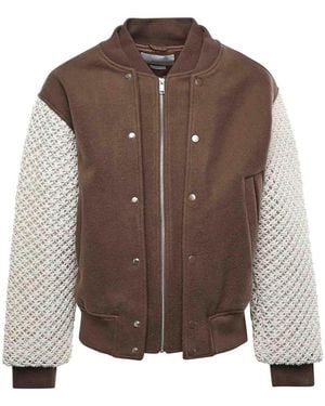 Axel Arigato Titan Varsity Jacket - Brown