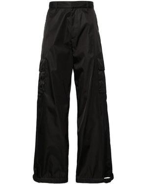 Off-White c/o Virgil Abloh Wide-Leg Cargo Trousers - Black