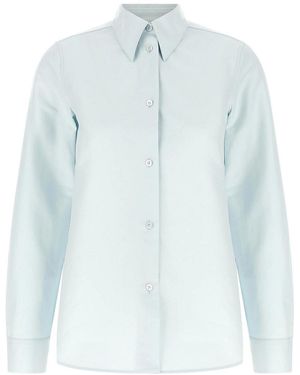 Jil Sander Camisa '01' - Azul