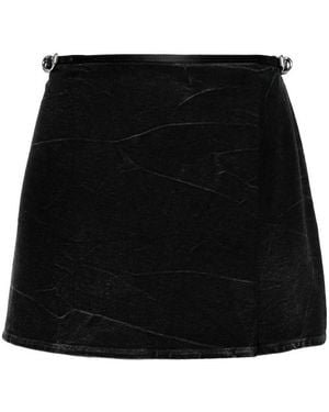Givenchy Denim Mini Skirt - Black