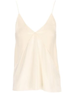forte_forte Shoulder Strap Top - Natural
