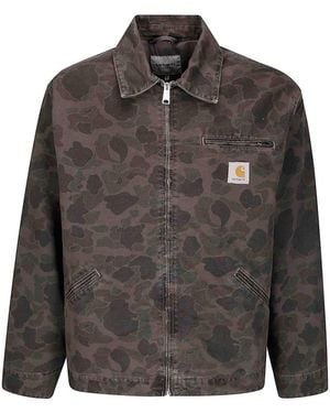 Carhartt Duck Detroit Jacket - Grey