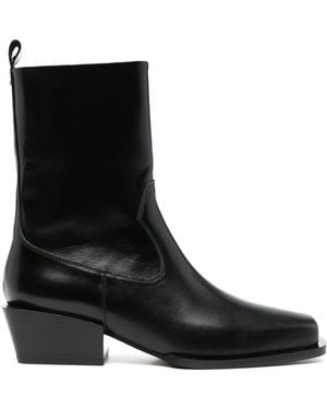 Aeyde Bill Polido Boots 40Mm - Black
