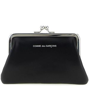 Comme des Garçons Kiss Clasp Purse - Black