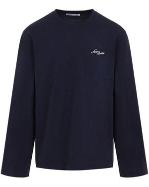 Acne Studios Ls T-Shirt - Blue