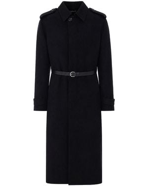 Ann Demeulemeester Wilmer Car Coat - Black