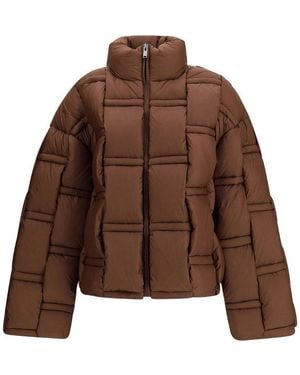 RAXXY Dark Down Jacket - Brown