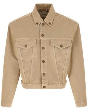 Entire studios Shrunken Denim Jacket - Natural