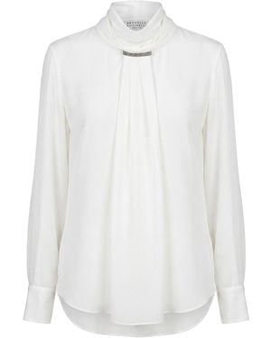 Brunello Cucinelli Blouse - White