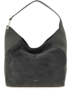 Furla Lara Large Shoulder Bag - Black