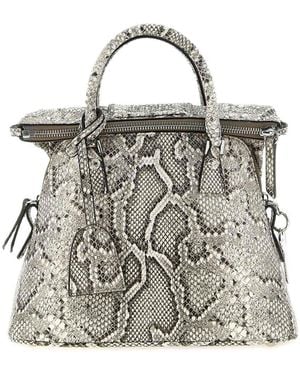 Maison Margiela 5Ac Classique' Mini Shoulder Bag - Grey