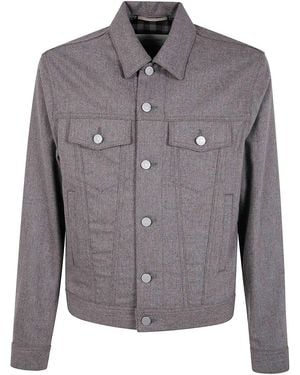 Jacob Cohen Trucker Rw Jacket - Gray