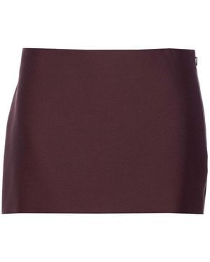 KHAITE Jett Skirt - Purple