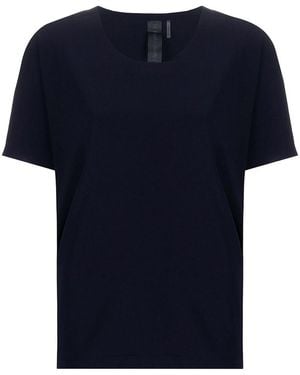 Norma Kamali Short Sleeves T-Shirt - Blue