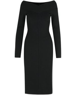Stella McCartney Viscose Blend Dress - Black