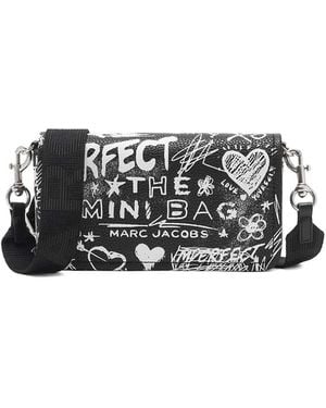 Marc Jacobs The Mini Bag Scribble Punk - White