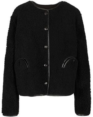 Blazé Milano 'Tatoosh Gliss' Reversible Jacket - Black