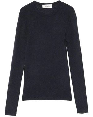 Lisa Yang Vivian Cotton And Cashmere T-Shirt - Blue