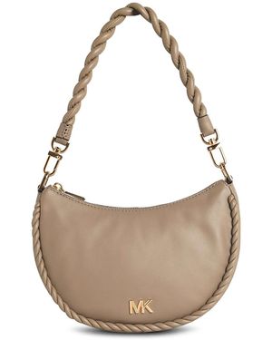 Michael Kors Kyla Dove Leather Bag - White