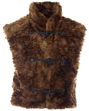 Isabel Marant Jocya Vest - Brown