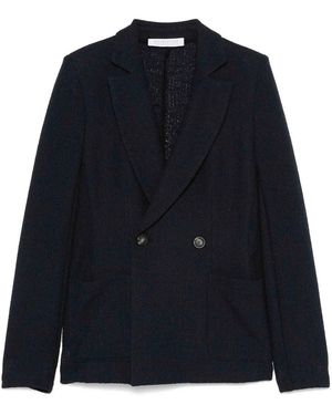 Harris Wharf London Double Chest Jacket - Blue