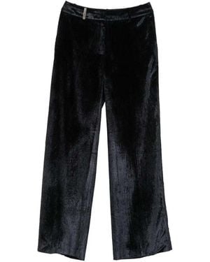 Peserico Corduroy Pants - Black