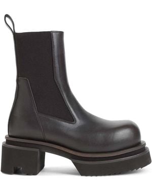 Rick Owens Beatle Bogun Boots - Black