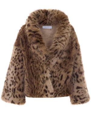 Bully Leopard Jacket - Brown