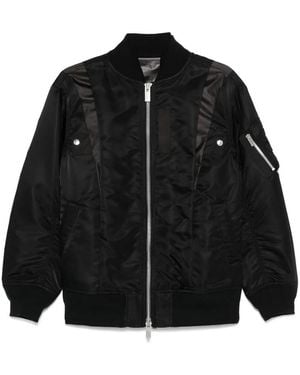 Sacai Nylon Twill Blouson - Black