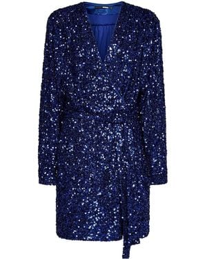 ROTATE BIRGER CHRISTENSEN Rotate Dress - Blue