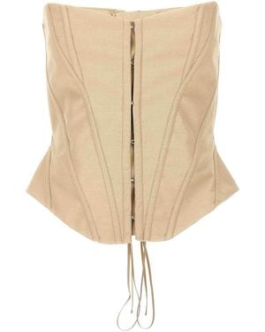 Stella McCartney Shaped Corset Top - Natural