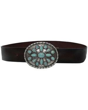 Orciani Western Bull Soft Belt - White