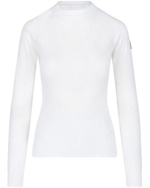 Moncler Logo Jumper - White