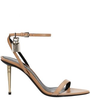 Tom Ford Sandal With Padlock - White