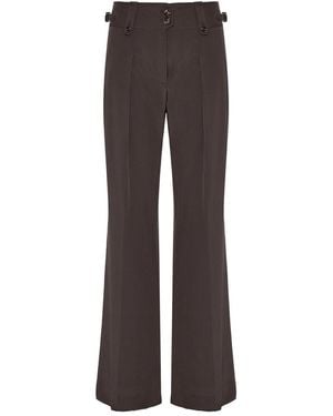 Tom Ford Chocolate Silk Trousers - Brown