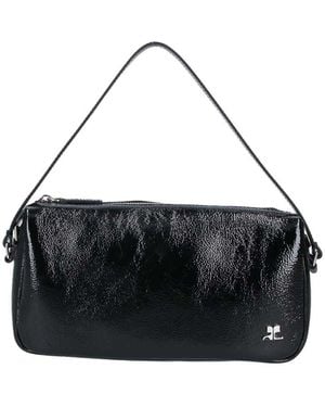 Courreges Small Three Sixty Bag - Black