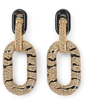 Roberto Cavalli Roar Earrings - Metallic
