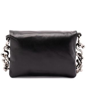 Sportmax Padded Nappa Leather Mini 'Softy' Bag - Black