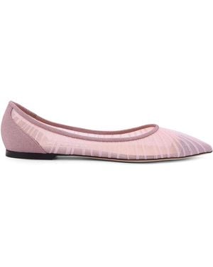Jimmy Choo Love Flat Dancers - Pink