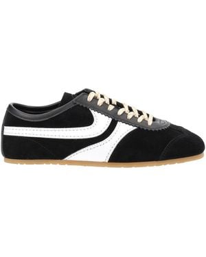 Dries Van Noten Suede Trainers - Black